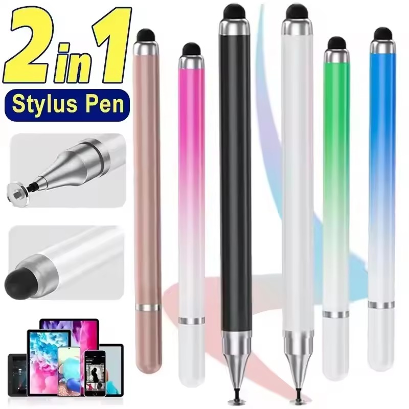 Tablet Stylus Accessories - 2 in 1 Universal Stylus Pen