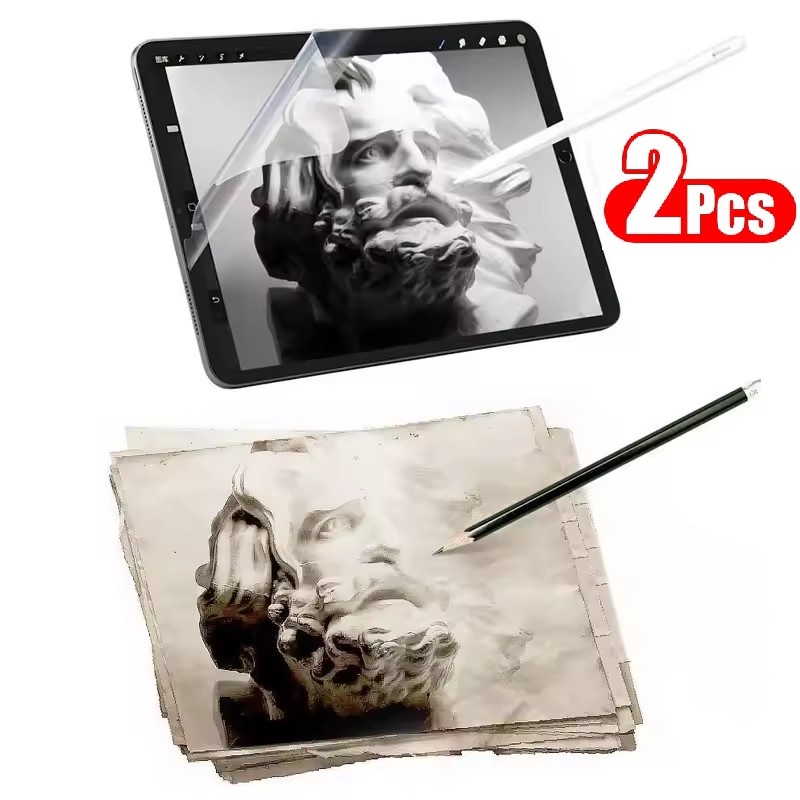 2Pcs For iPad Air 6 2024 Pro 1 - Paper Feel Screen Film 评论和价格