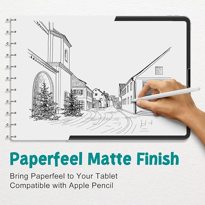 2Pcs For iPad Air 6 2024 Pro 1 - Paper Feel Screen Film 评论和价格