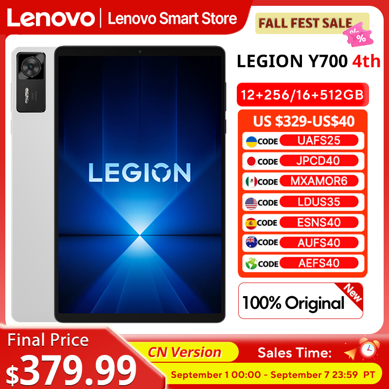 Original Lenovo Legion Y700 4t - Android Tablet Gaming Accessories 评论和价格