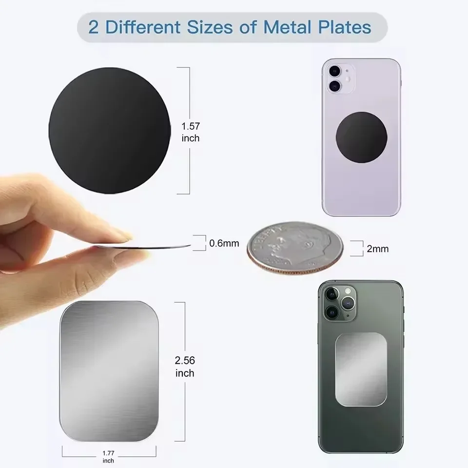 5/10pcs Magnetic Metal Plate D - Trimble Tablet Accessories 评论和价格