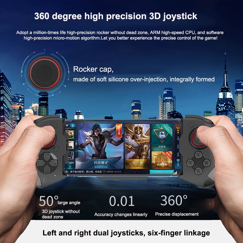 Cell Phone Gamepad Joystick Fo - Android Tablet Gaming Accessories 评论和价格