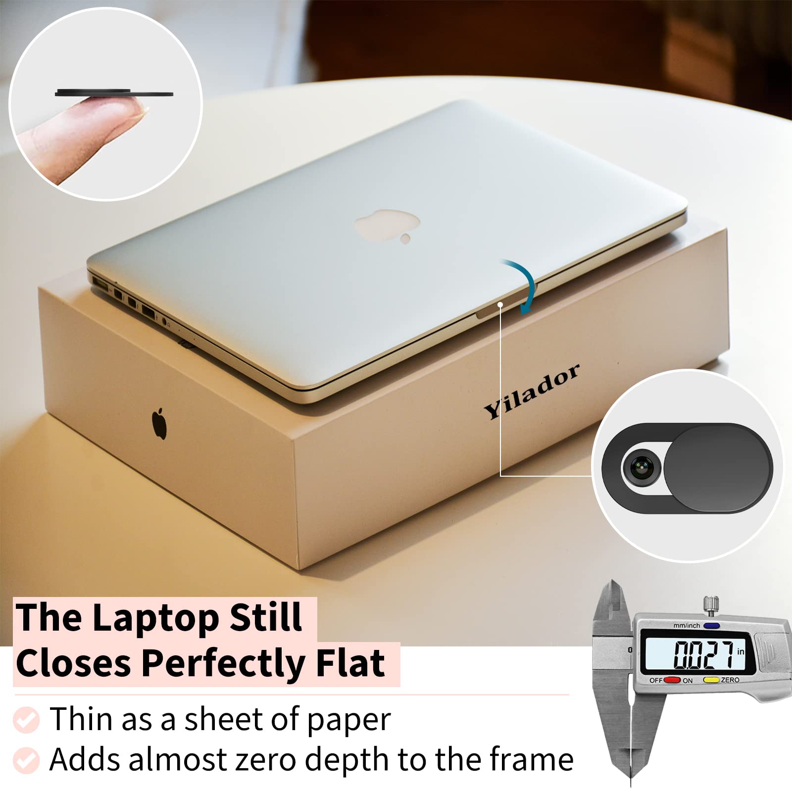 Ultra-Thin Webcam Cover Slide  - Tablet Cover Accessories 评论和价格