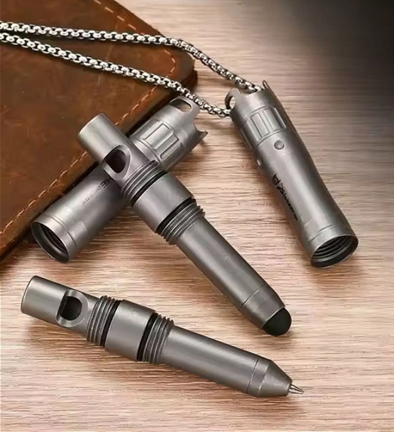 Titanium Alloy EDC Pen With Em - Tablet Pencil Accessories 评论和价格