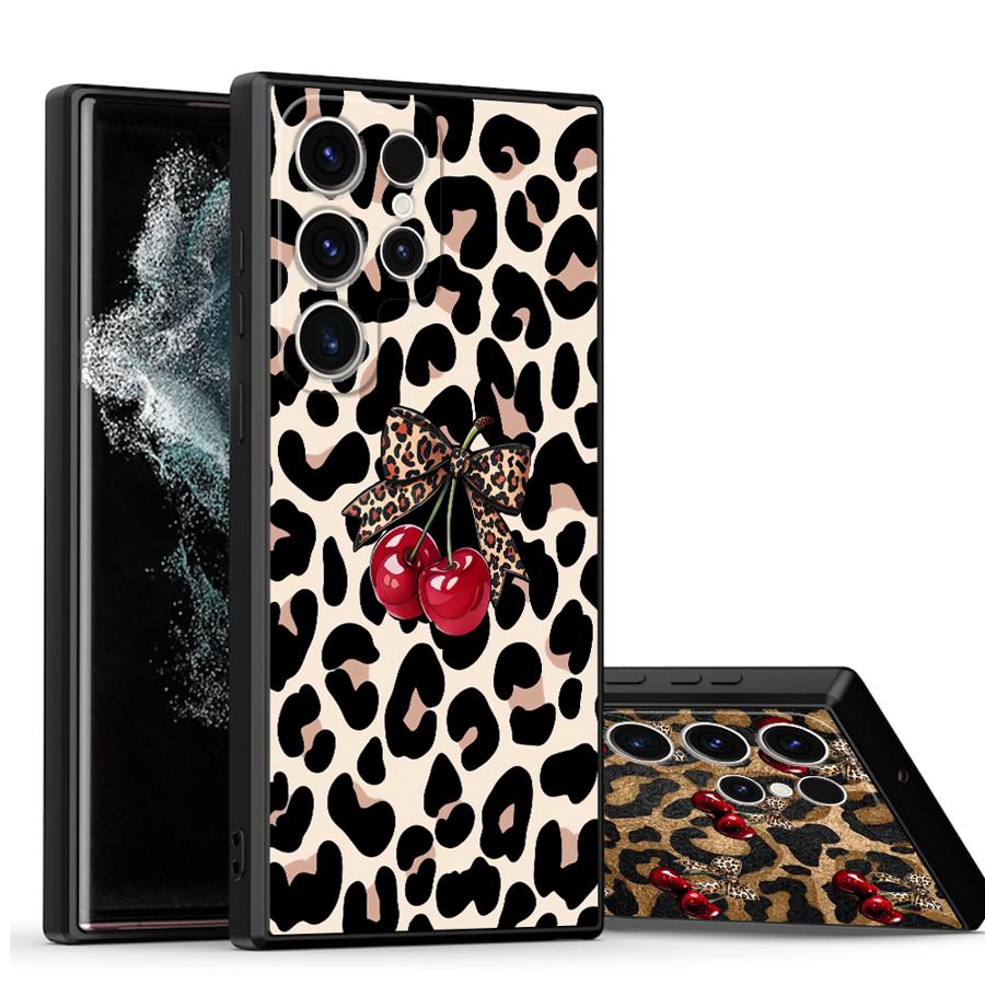 Leopard Cherry Funda Phone Cov - Tablet S9 Fe Accessories 评论和价格
