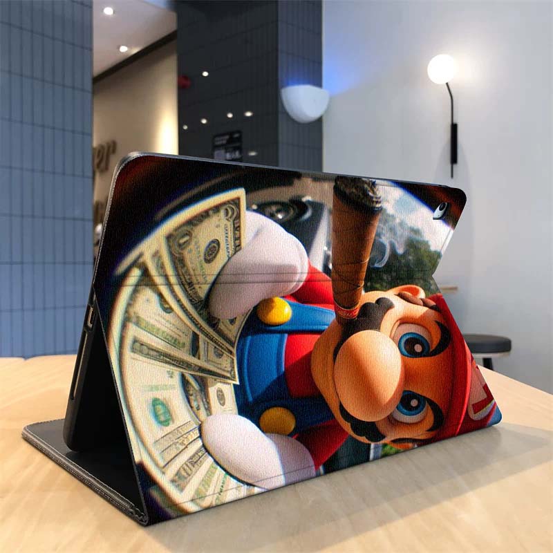 Cartoon M-Marios Art For Samsu - Samsung Tablet S9 Accessories 评论和价格