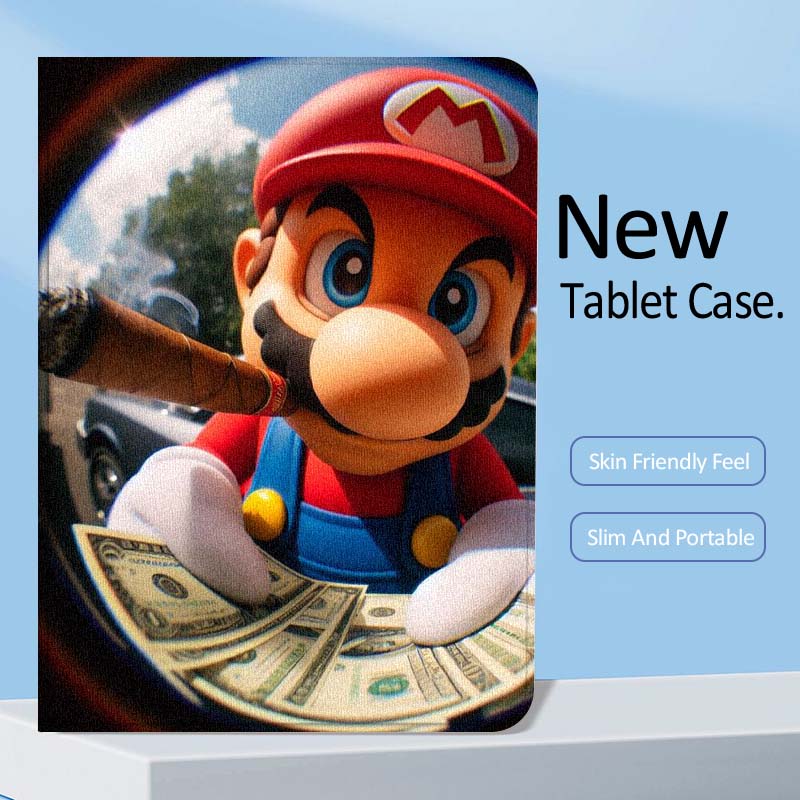 Cartoon M-Marios Art For Samsu - Samsung Tablet S9 Accessories 评论和价格