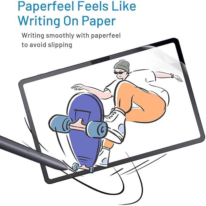 2PCS Like Paper Screen Protect - Samsung Tablet S10 Accessories 评论和价格