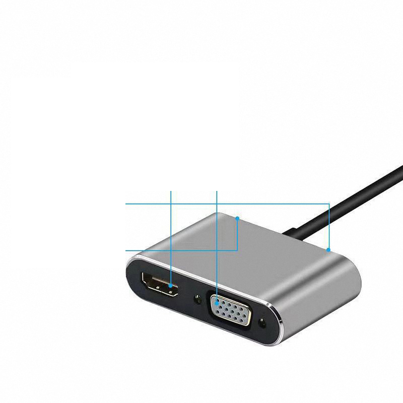 4K USB Type C to VGA 1080P USB - Usb Hub Type C 评论和价格