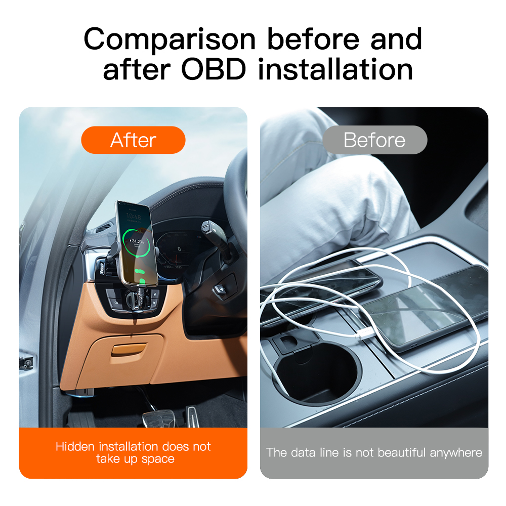 Premium Car OBD Charger Hub fo - Usb Hub Type C 评论和价格