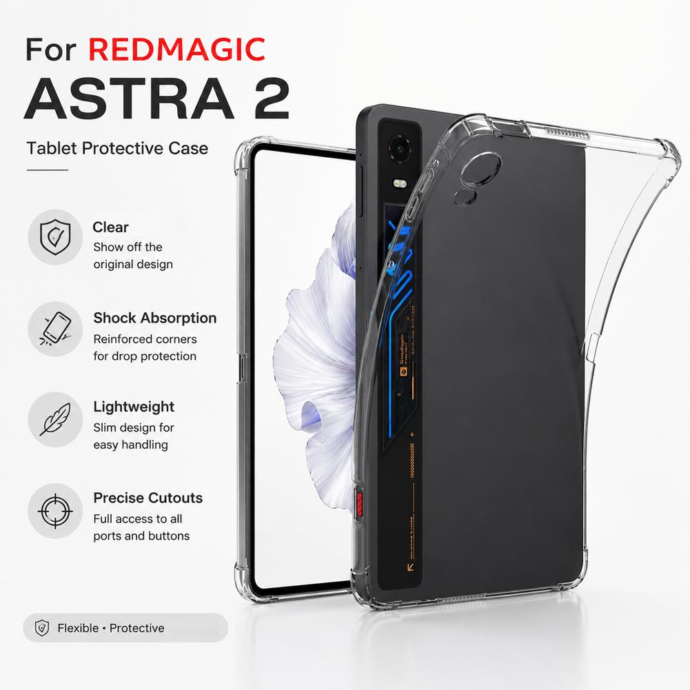 Clear TPU Tablet Case For RedM - Redmagic Tablet Accessories 评论和价格