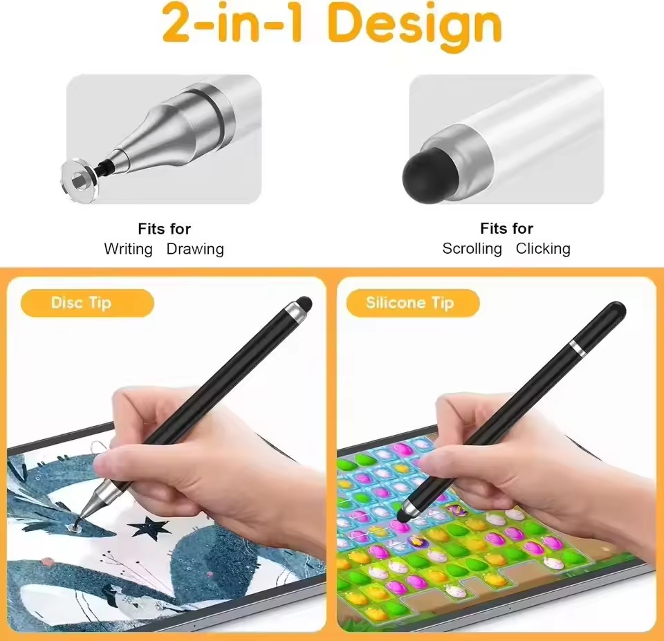 2 in 1 Universal Stylus Pen Fo - Tablet Stylus Accessories 评论和价格